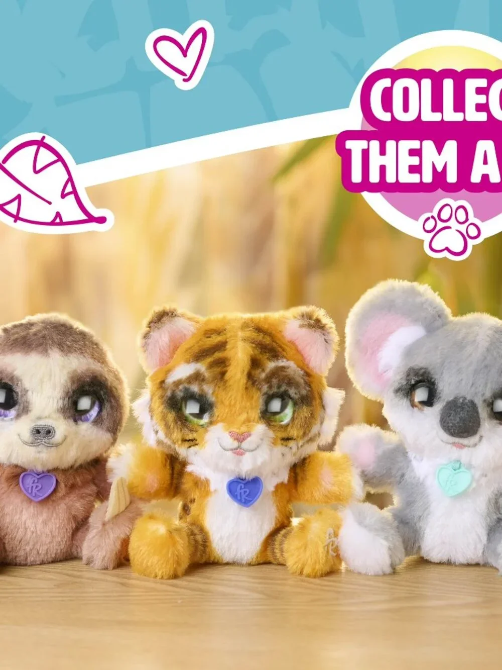 FurReal My Minis Little Hugs Tiger Interactive Plush 4.5